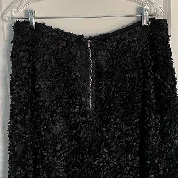 Ina applique 3D Floral Tulle Circle Skirt black 18747 - Picture 5 of 9